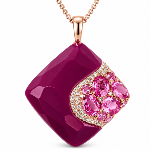 Color Pendant On a Chain Mollys Jewelers Brooklyn, NY