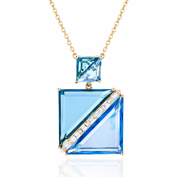 Color Pendant On a Chain Mollys Jewelers Brooklyn, NY