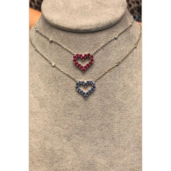 Color Pendant On a Chain Image 2 Mollys Jewelers Brooklyn, NY