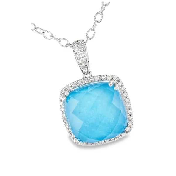 Color Pendant On a Chain Mollys Jewelers Brooklyn, NY