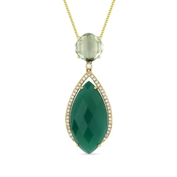 Color Pendant On a Chain Mollys Jewelers Brooklyn, NY