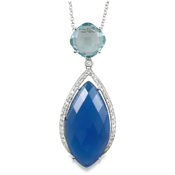 Color Pendant On a Chain Mollys Jewelers Brooklyn, NY