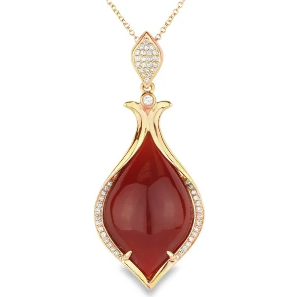 Color Pendant On a Chain Mollys Jewelers Brooklyn, NY