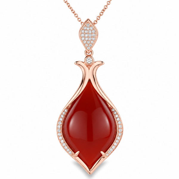 Color Pendant On a Chain Mollys Jewelers Brooklyn, NY