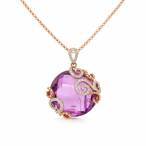 Color Pendant On a Chain Mollys Jewelers Brooklyn, NY