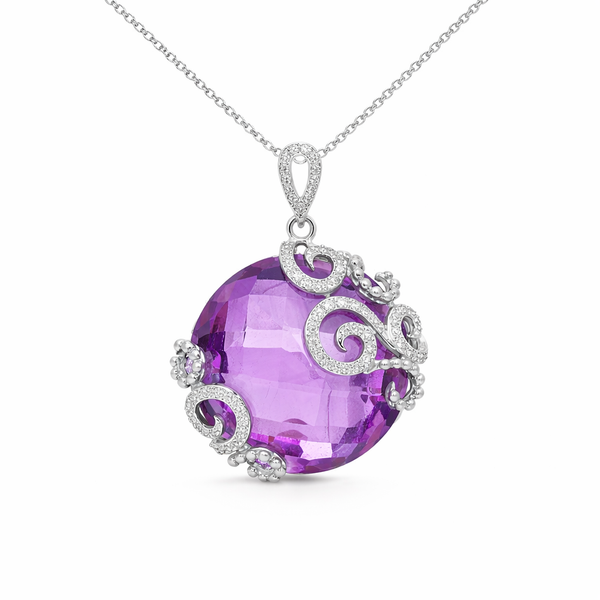 Color Pendant On a Chain Mollys Jewelers Brooklyn, NY