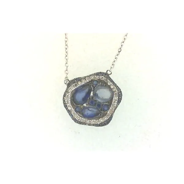 Color Pendant On a Chain Image 2 Mollys Jewelers Brooklyn, NY
