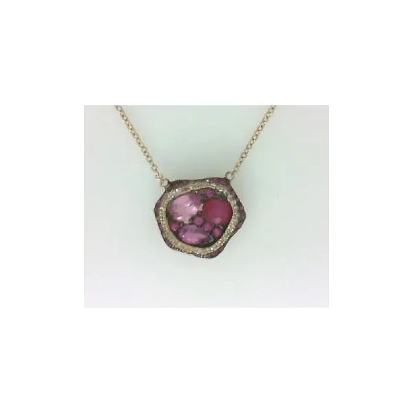 Color Pendant On a Chain Image 2 Mollys Jewelers Brooklyn, NY