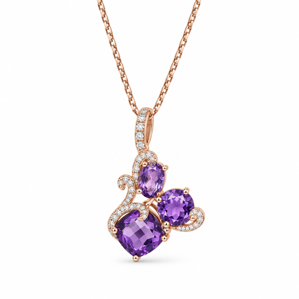 Color Pendant On a Chain Mollys Jewelers Brooklyn, NY