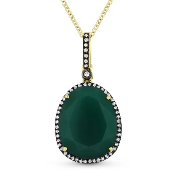 Color Pendant On a Chain Mollys Jewelers Brooklyn, NY