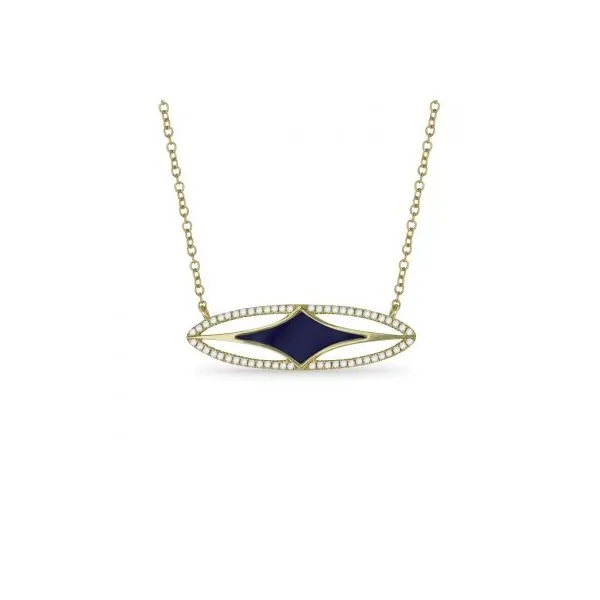 Color Pendant On a Chain Mollys Jewelers Brooklyn, NY