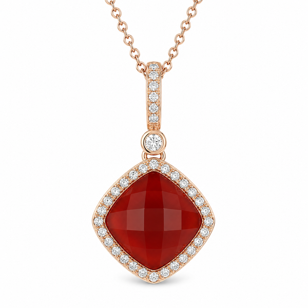 Color Pendant On a Chain Mollys Jewelers Brooklyn, NY