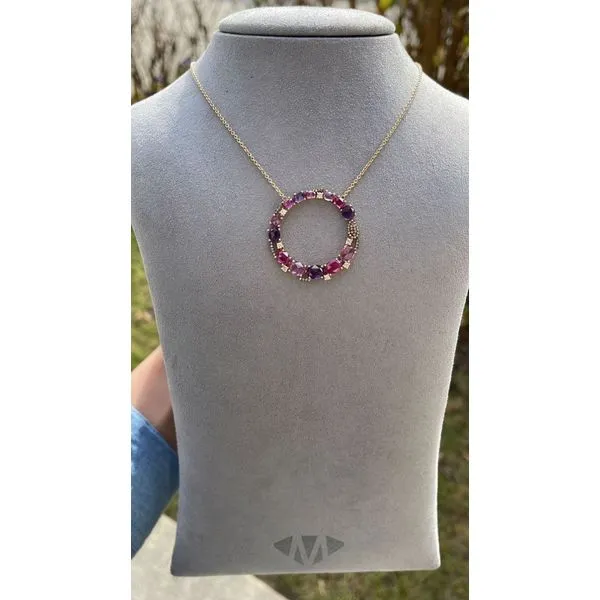 Color Pendant On a Chain Image 2 Mollys Jewelers Brooklyn, NY