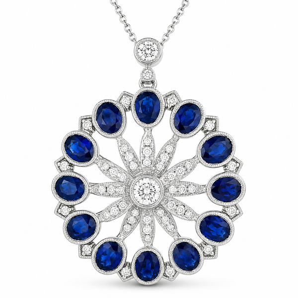 Color Pendant On a Chain Mollys Jewelers Brooklyn, NY