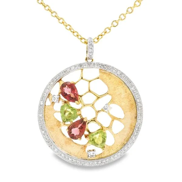 Color Pendant On a Chain Mollys Jewelers Brooklyn, NY