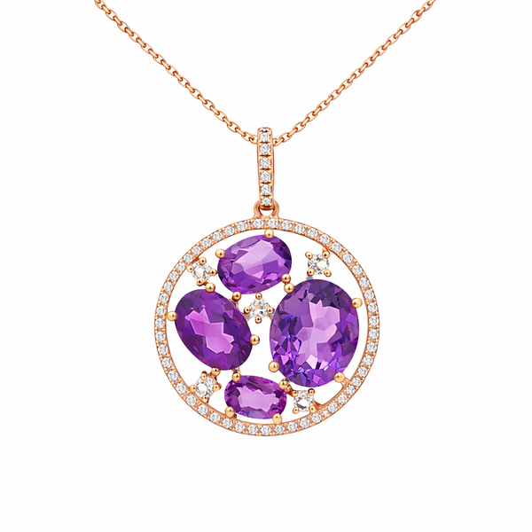 Color Pendant On a Chain Mollys Jewelers Brooklyn, NY