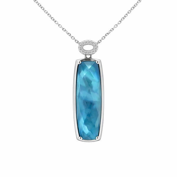 Color Pendant On a Chain Mollys Jewelers Brooklyn, NY