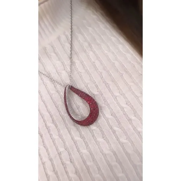 Color Pendant On a Chain Image 2 Mollys Jewelers Brooklyn, NY