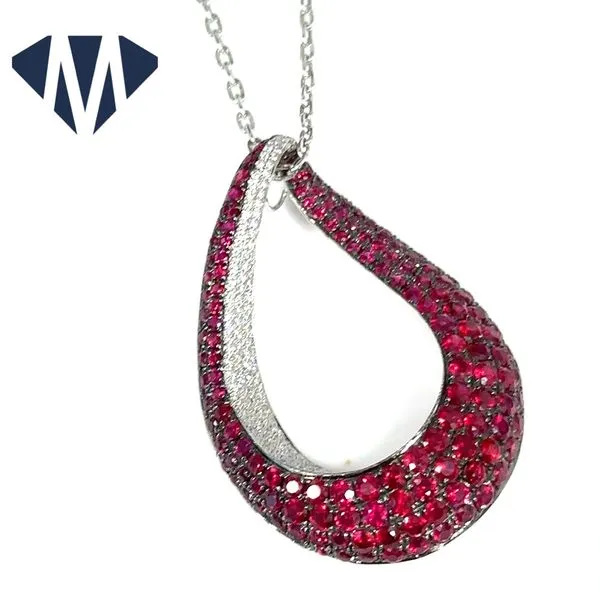 Color Pendant On a Chain Image 4 Mollys Jewelers Brooklyn, NY