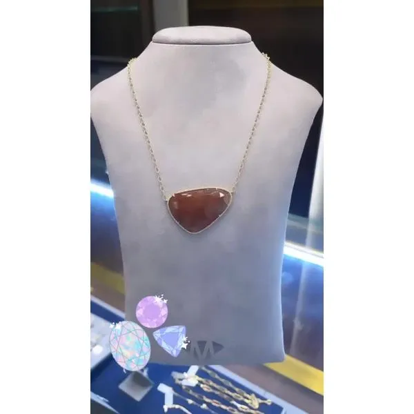 Color Pendant On a Chain Image 2 Mollys Jewelers Brooklyn, NY