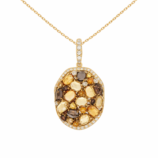 Color Pendant On a Chain Mollys Jewelers Brooklyn, NY