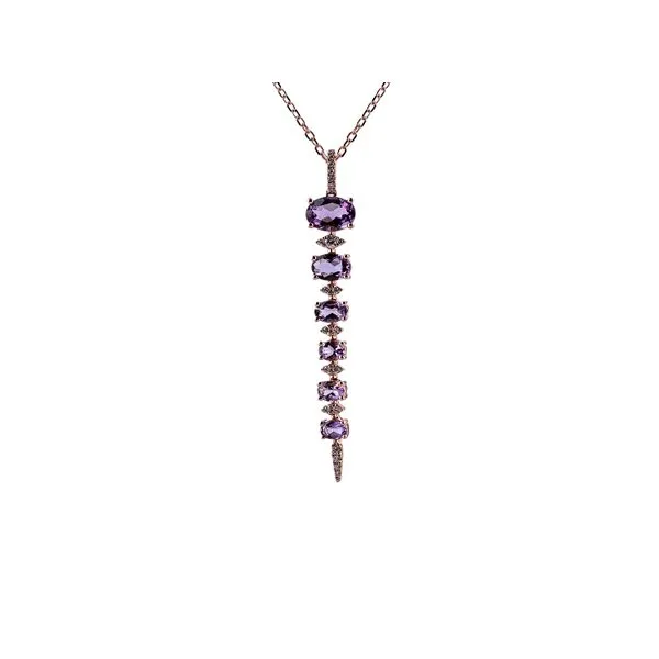 Color Pendant On a Chain Image 2 Mollys Jewelers Brooklyn, NY