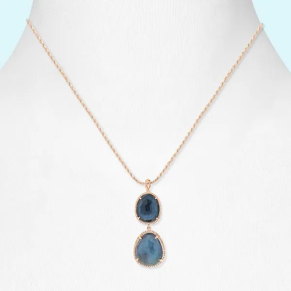 Color Pendant On a Chain Image 2 Mollys Jewelers Brooklyn, NY