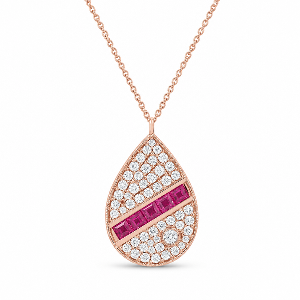 Color Pendant On a Chain Mollys Jewelers Brooklyn, NY