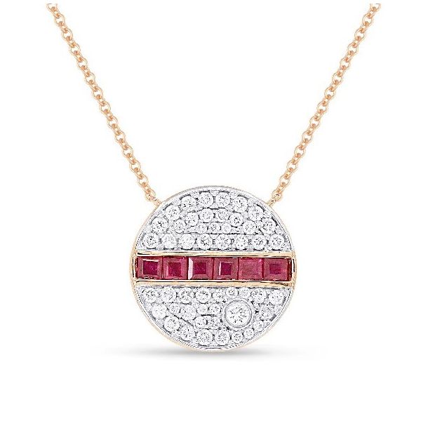 Color Pendant On a Chain Image 2 Mollys Jewelers Brooklyn, NY
