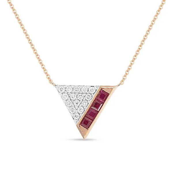 Color Pendant On a Chain Mollys Jewelers Brooklyn, NY