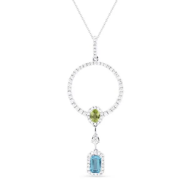 Color Pendant On a Chain Mollys Jewelers Brooklyn, NY