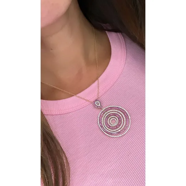 Color Pendant On a Chain Mollys Jewelers Brooklyn, NY