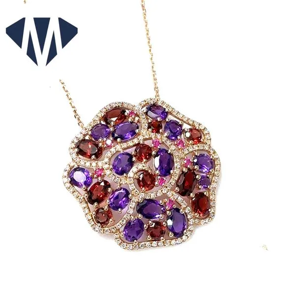 Color Pendant On a Chain Mollys Jewelers Brooklyn, NY
