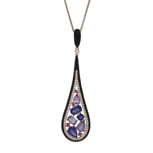 Color Pendant On a Chain Image 2 Mollys Jewelers Brooklyn, NY