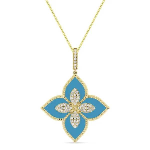 Color Pendant On a Chain Mollys Jewelers Brooklyn, NY