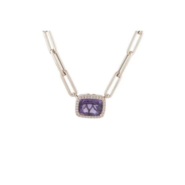 Color Pendant On a Chain Image 3 Mollys Jewelers Brooklyn, NY