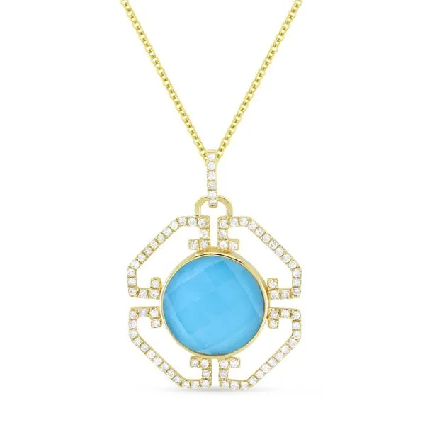 Color Pendant On a Chain Mollys Jewelers Brooklyn, NY