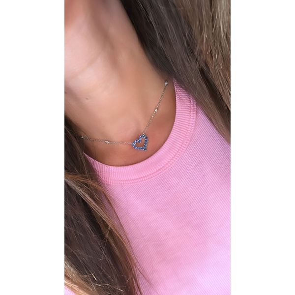 Color Pendant On a Chain Image 2 Mollys Jewelers Brooklyn, NY