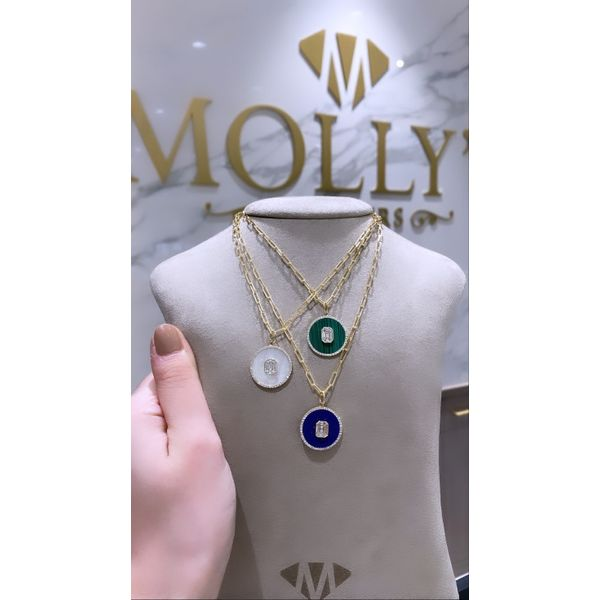 Color Pendant On a Chain Image 2 Mollys Jewelers Brooklyn, NY