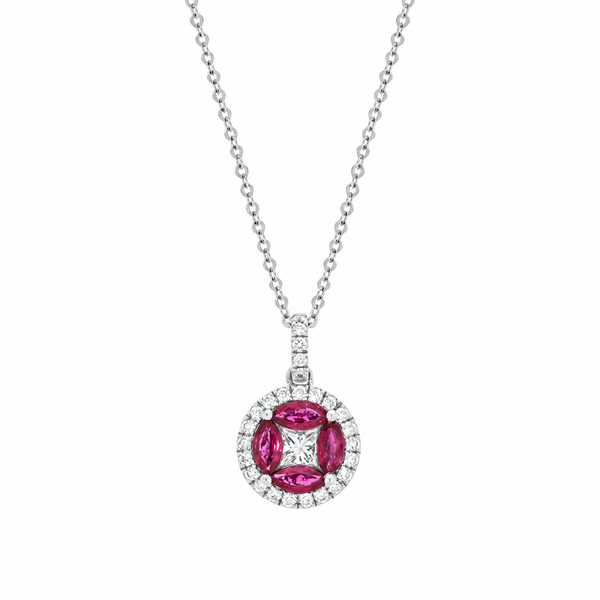 Color Pendant On a Chain Mollys Jewelers Brooklyn, NY