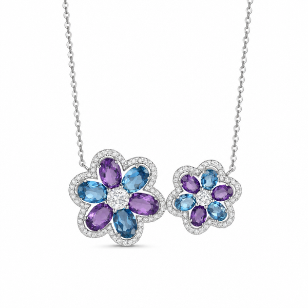 Color Pendant On a Chain Mollys Jewelers Brooklyn, NY