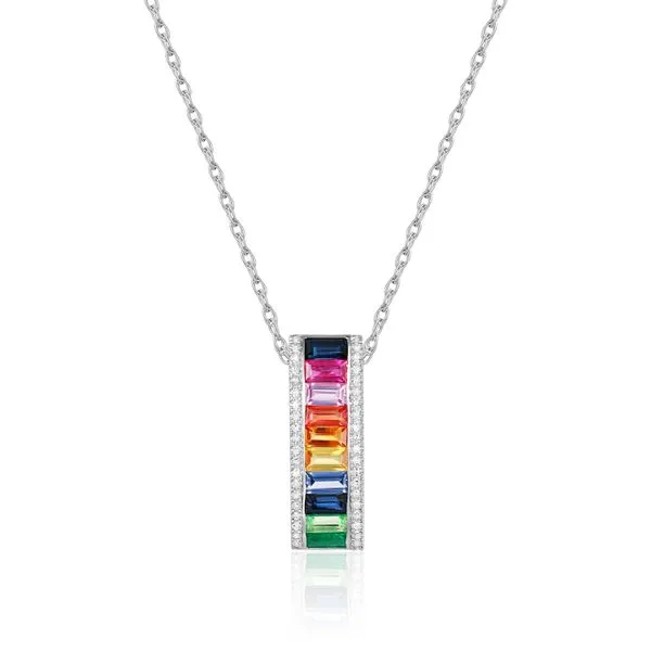 Color Pendant On a Chain Mollys Jewelers Brooklyn, NY