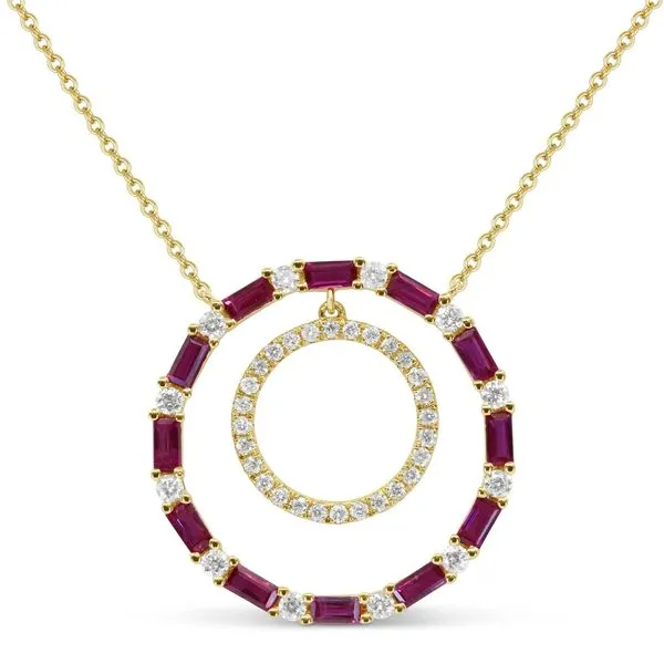 Color Pendant On a Chain Mollys Jewelers Brooklyn, NY