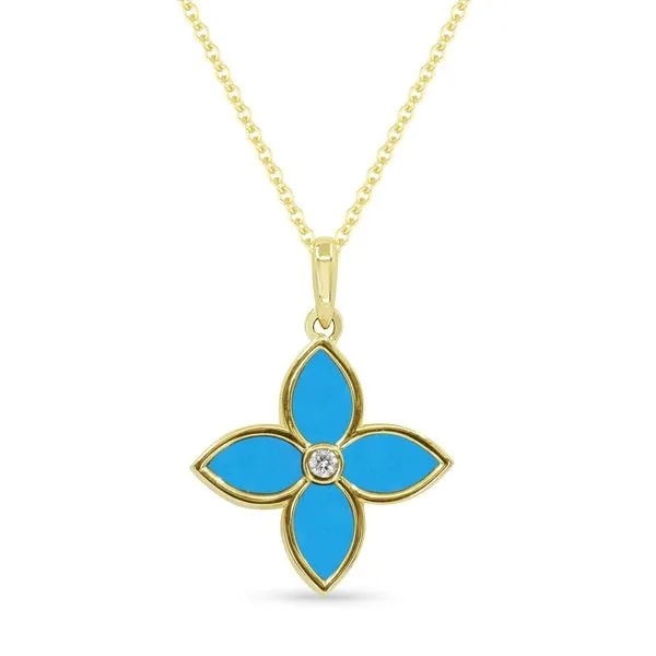 Color Pendant On a Chain Mollys Jewelers Brooklyn, NY
