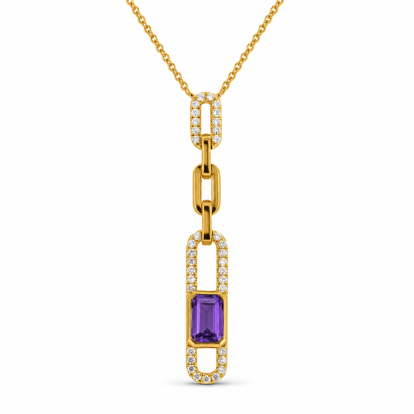 Color Pendant On a Chain Mollys Jewelers Brooklyn, NY