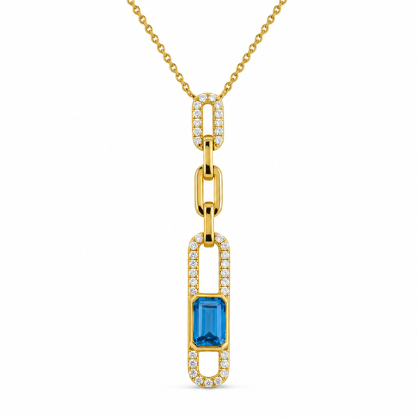 Color Pendant On a Chain Mollys Jewelers Brooklyn, NY