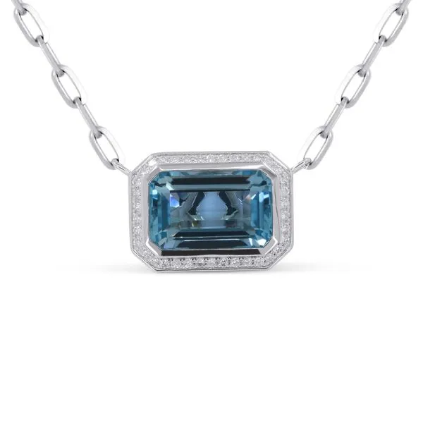 Color Pendant On a Chain Image 3 Mollys Jewelers Brooklyn, NY