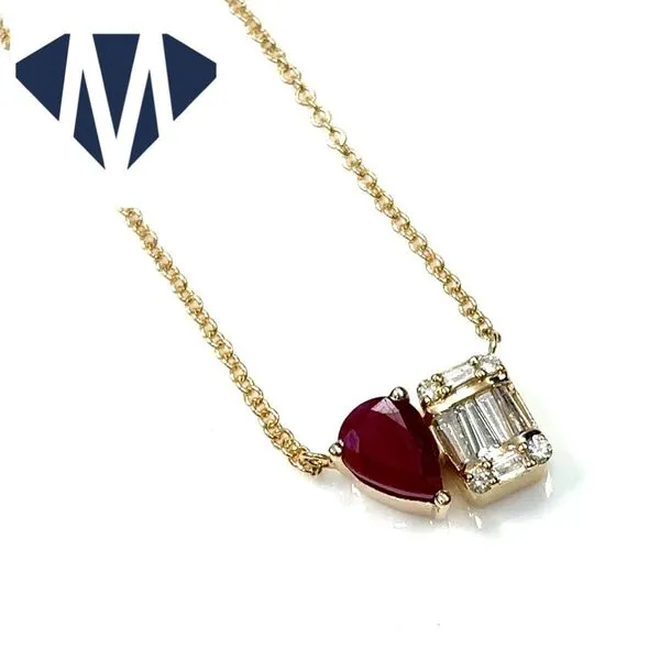 Color Pendant On a Chain Mollys Jewelers Brooklyn, NY