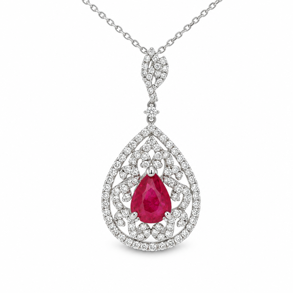 Color Pendant On a Chain Mollys Jewelers Brooklyn, NY
