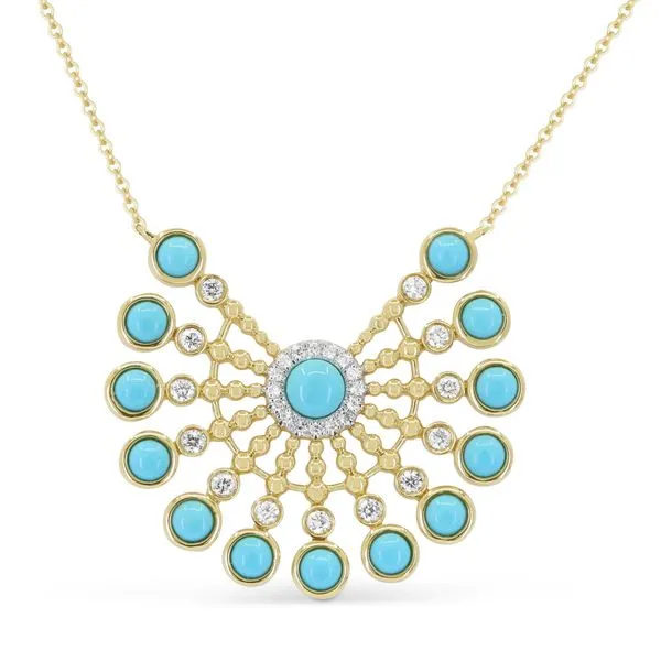 Color Pendant On a Chain Mollys Jewelers Brooklyn, NY